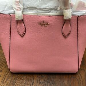 KATE SPADE TOTE REFINED GRAIN PINK - New - orig $399